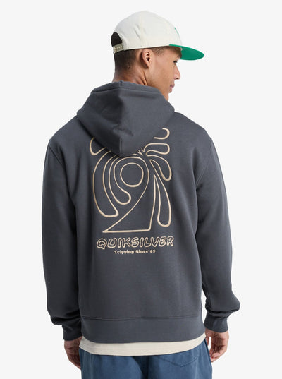 Salt Water Grap - Heren Surf Lifestyle Fleece Sweater