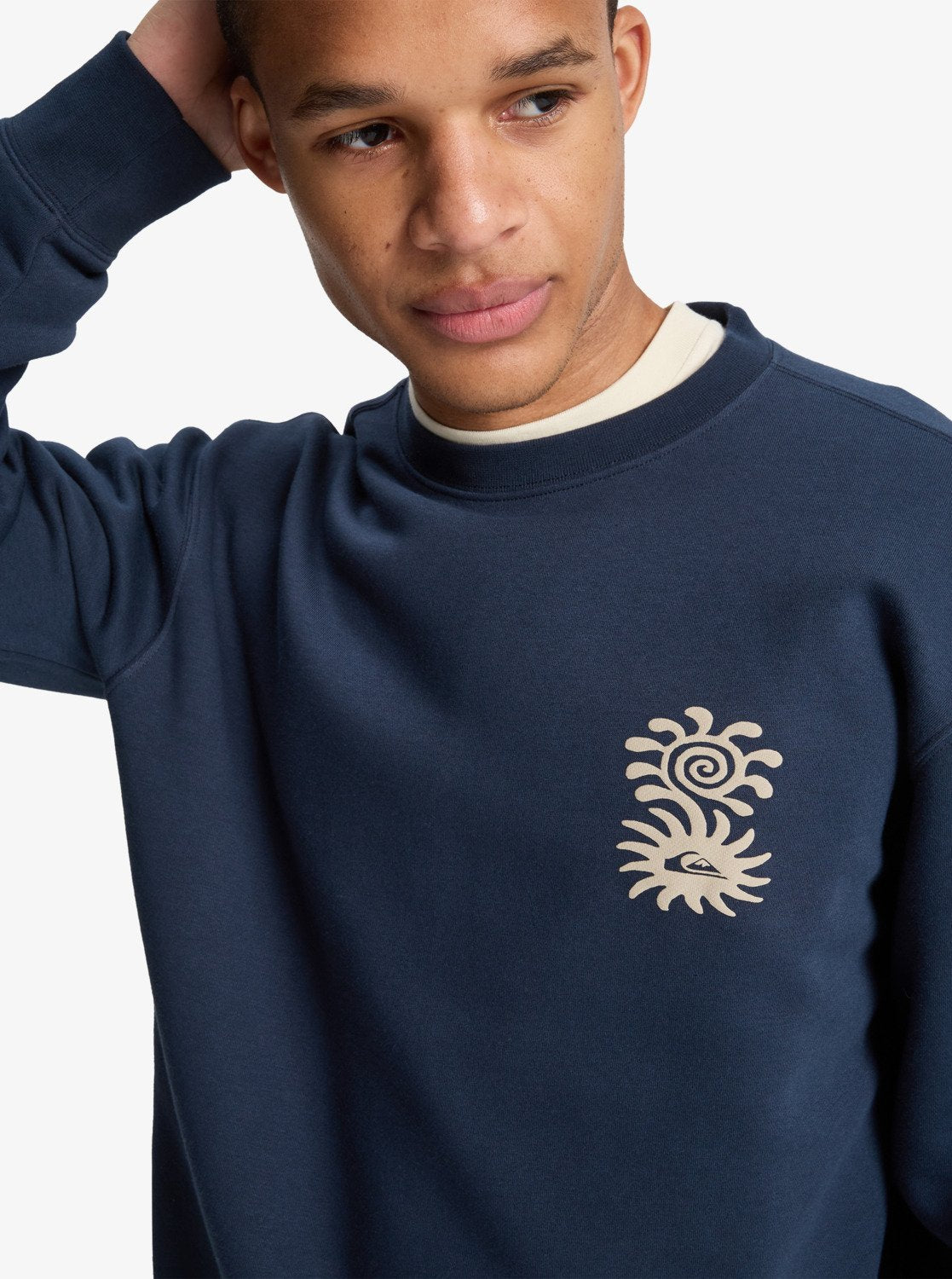 Quiksilver Salt Water Graphic - Herren Surf Lifestyle Fleece Sweater