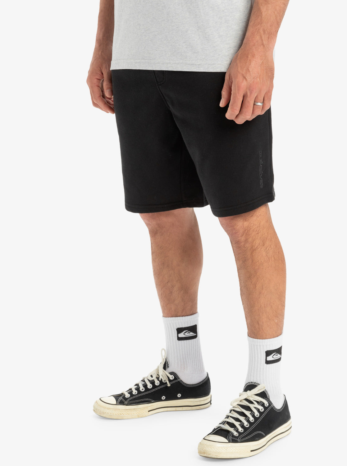 Salt Water - Heren Surf Lifestyle Elastic Waist Fleece Short