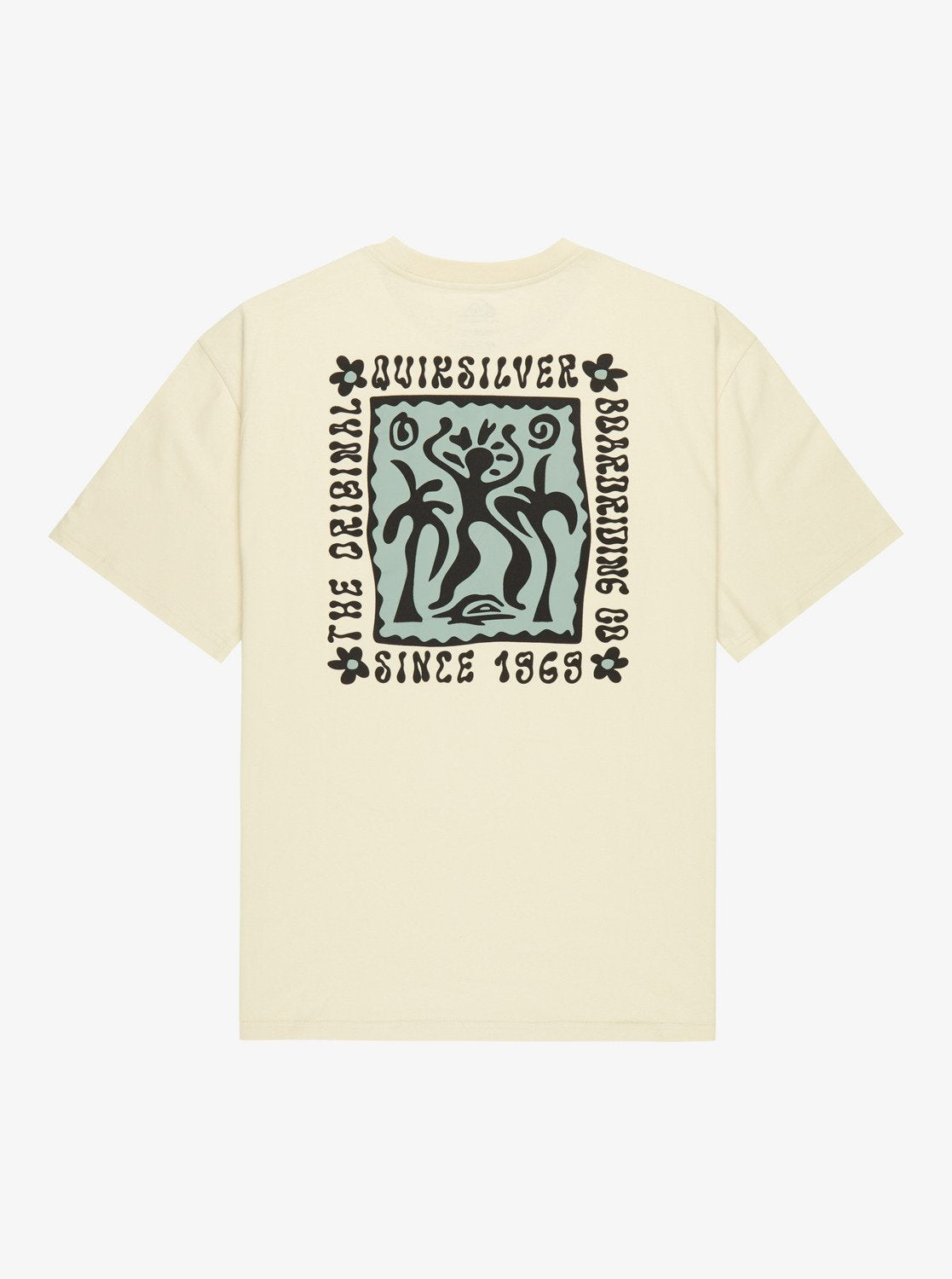 Serenity Splash - Heren Surf Lifestyle Korte Mouwen T-shirt