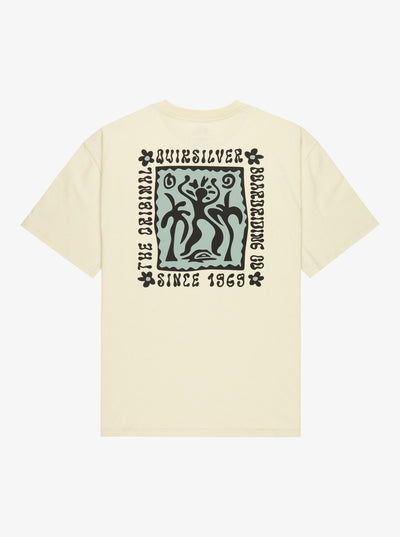 Serenity Splash - Heren Surf Lifestyle Korte Mouwen T-shirt