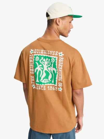 Quiksilver Serenity Splash - Herren Surf Lifestyle kurzärmeliges T-shirt
