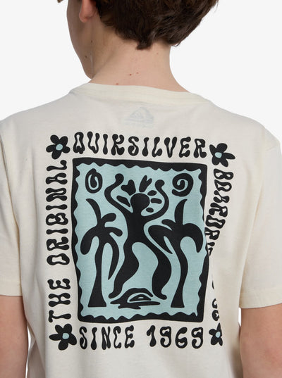Quiksilver Serenity Splash - Boys Surf Lifestyle Short Sleeve
