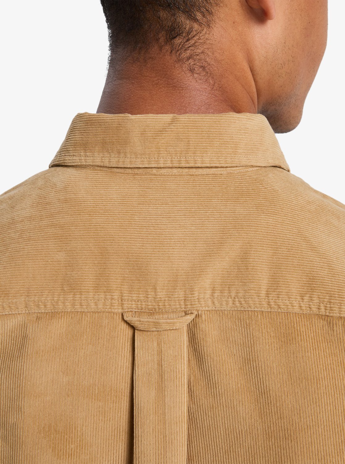 Smoke Trail - Heren Surf Lifestyle Corduroy Long Sleeve Shirt