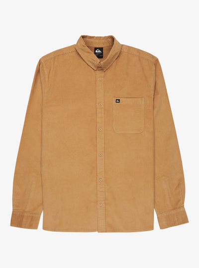 Smoke Trail - Heren Surf Lifestyle Corduroy Long Sleeve Shirt