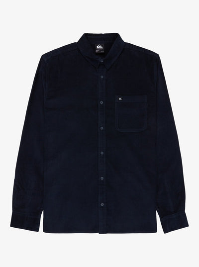 Smoke Trail - Heren Surf Lifestyle Corduroy Long Sleeve Shirt