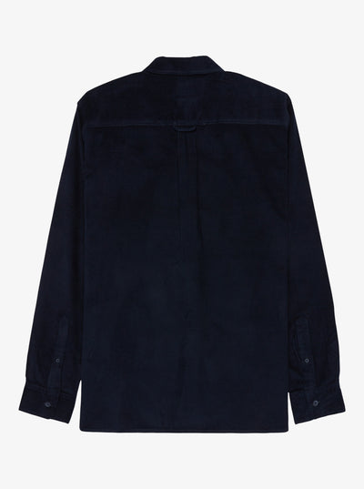 Smoke Trail - Heren Surf Lifestyle Corduroy Long Sleeve Shirt