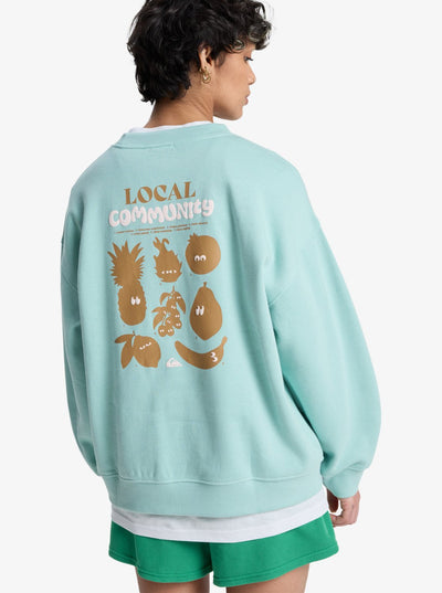 Quiksilver Standard - Womens Surf Lifestyle Fleece Sweater