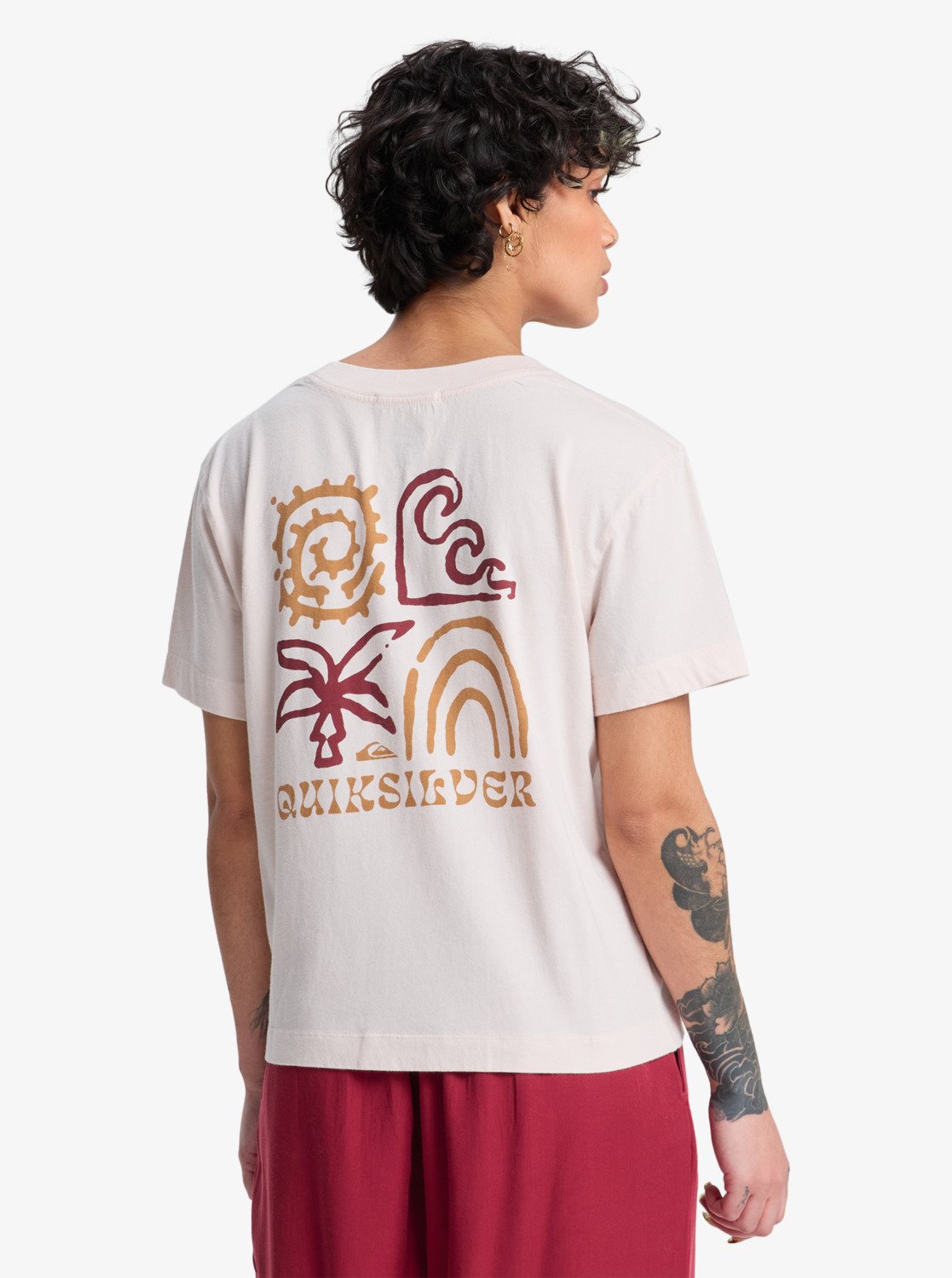 Quiksilver Standard - Womens Surf Lifestyle Short Sleeve T-shirt