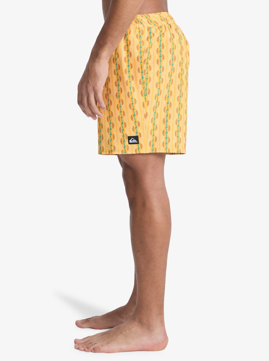 Stretch Printed Volley - Heren Surf Performance Boardshort