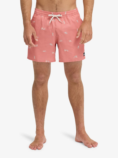 Quiksilver Stretch Printed Volley - Mens Surf Performance Boardshort