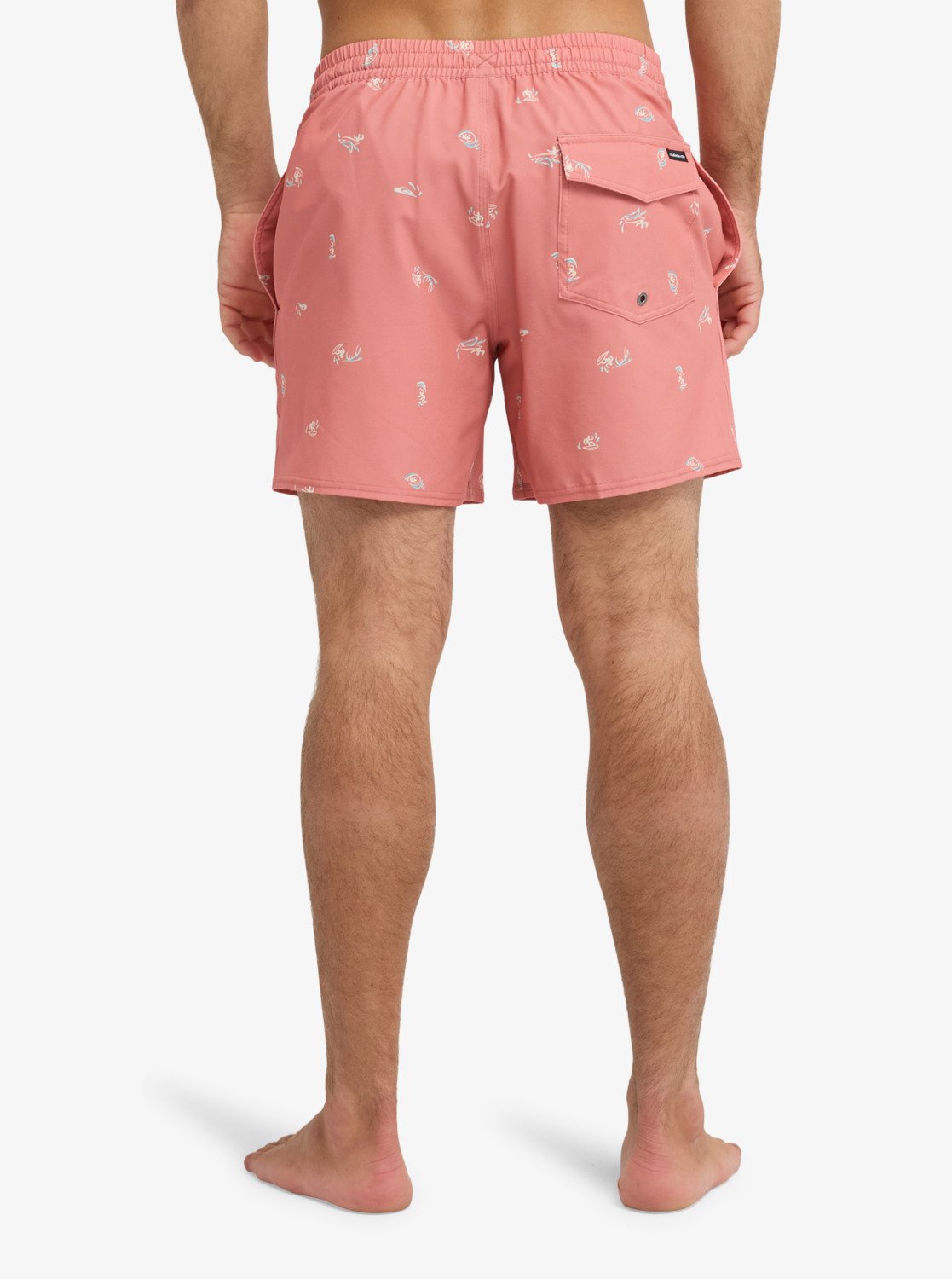 Quiksilver Stretch Printed Volley - Mens Surf Performance Boardshort