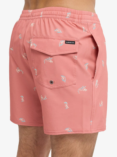 Quiksilver Stretch Printed Volley - Mens Surf Performance Boardshort