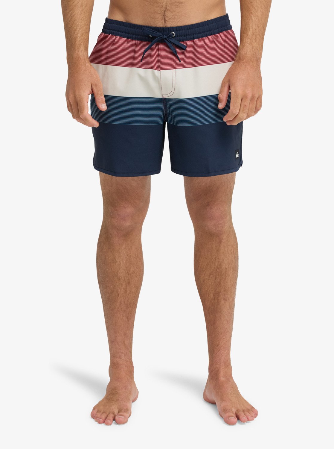 Quiksilver Stretch Scallop Volley 16 - Mens Surf Performance Boardshort