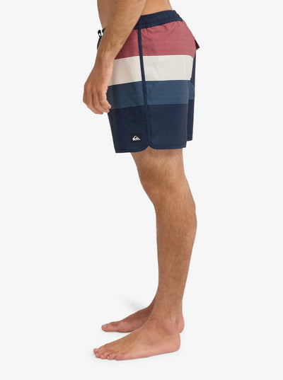 Quiksilver Stretch Scallop Volley 16 - Mens Surf Performance Boardshort