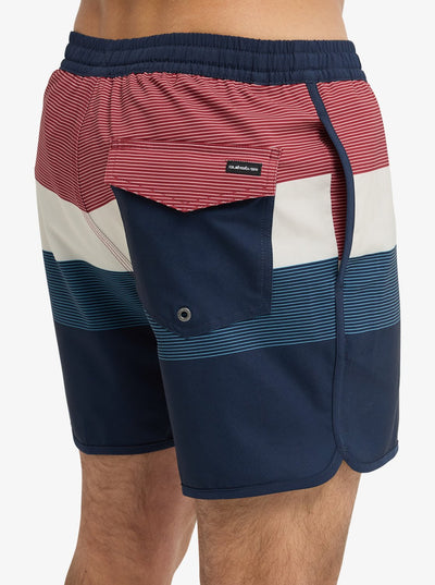 Quiksilver Stretch Scallop Volley 16 - Mens Surf Performance Boardshort