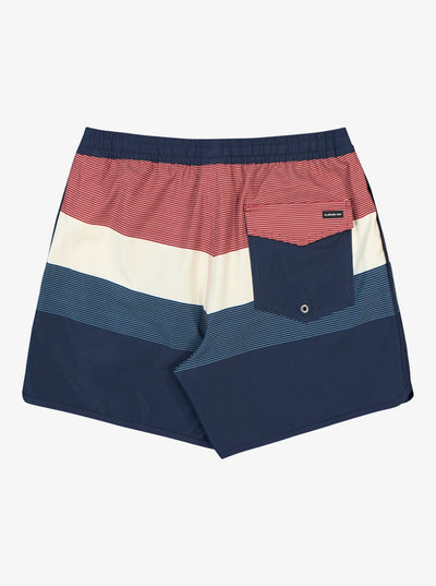 Quiksilver Stretch Scallop Volley 16 - Mens Surf Performance Boardshort