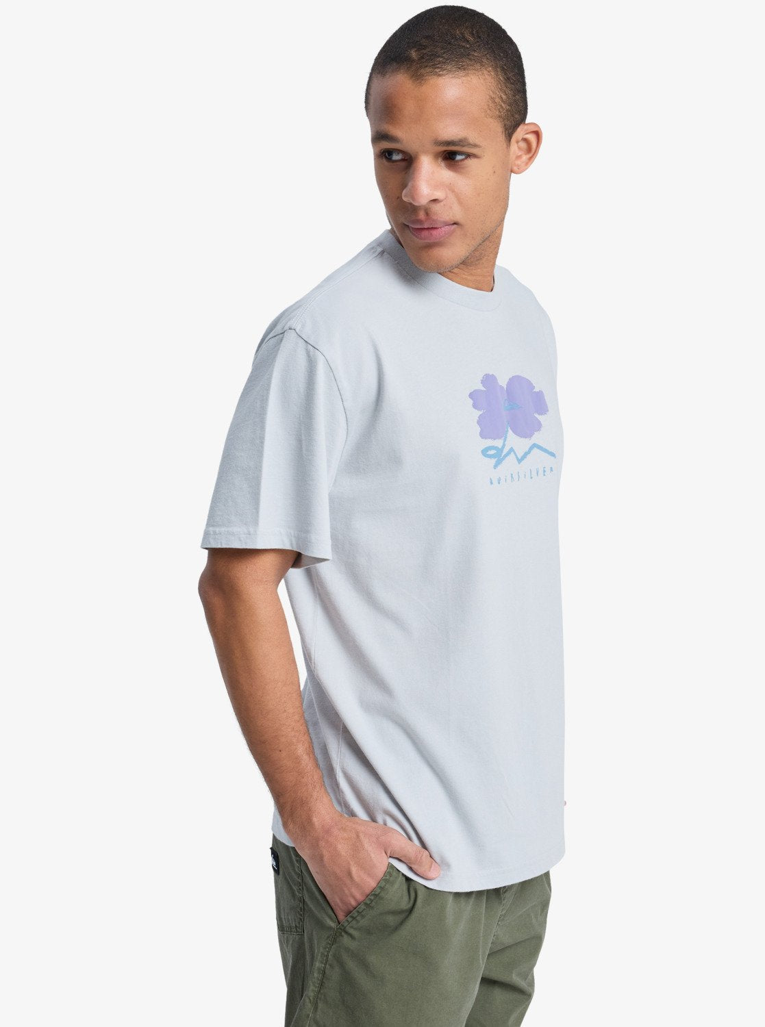 Quiksilver Structured Flow - Mens Surf Lifestyle Short Sleeve T-shirt