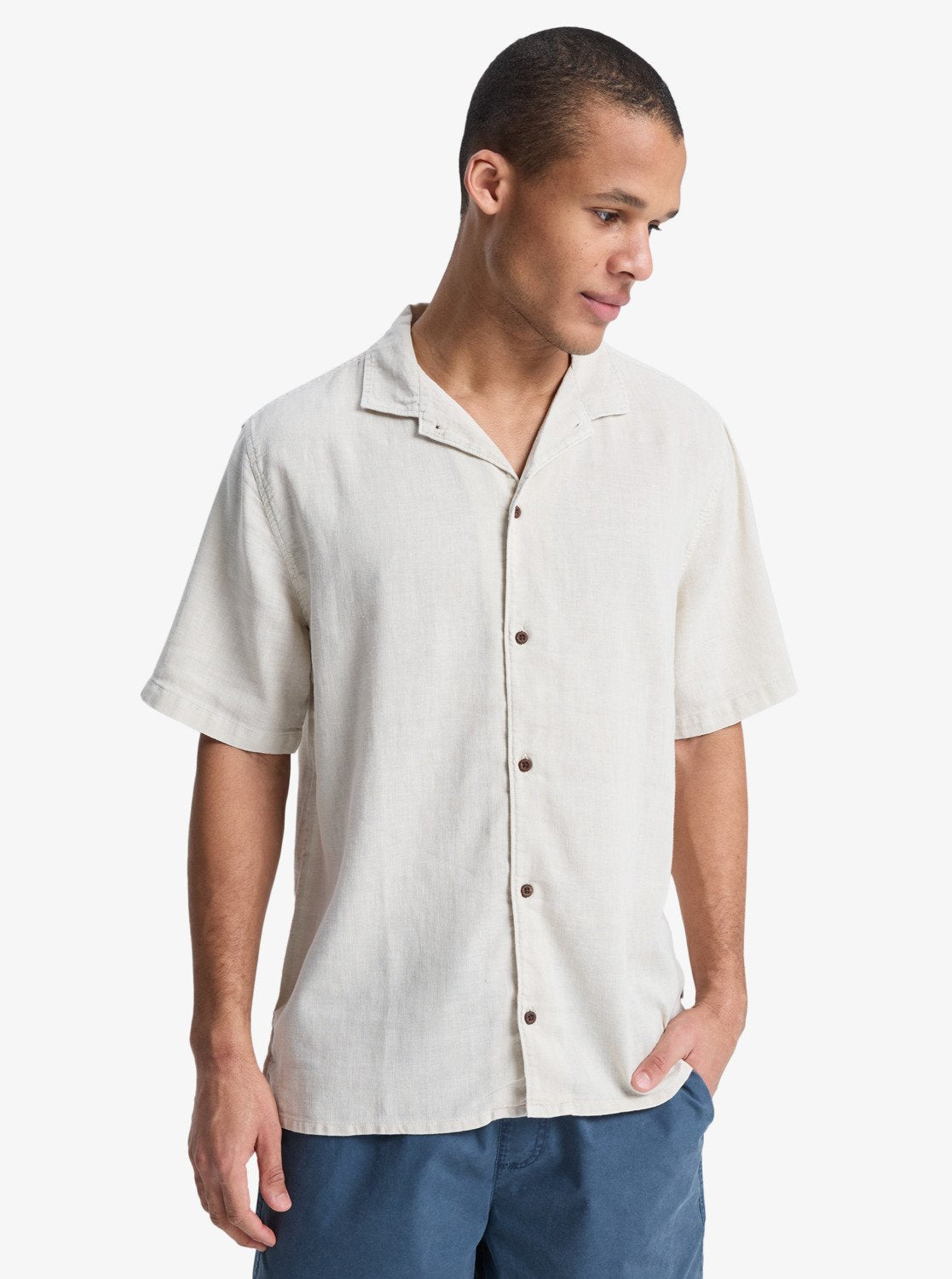 Quiksilver Sunrise - Mens Surf Lifestyle Short Sleeve Shirt