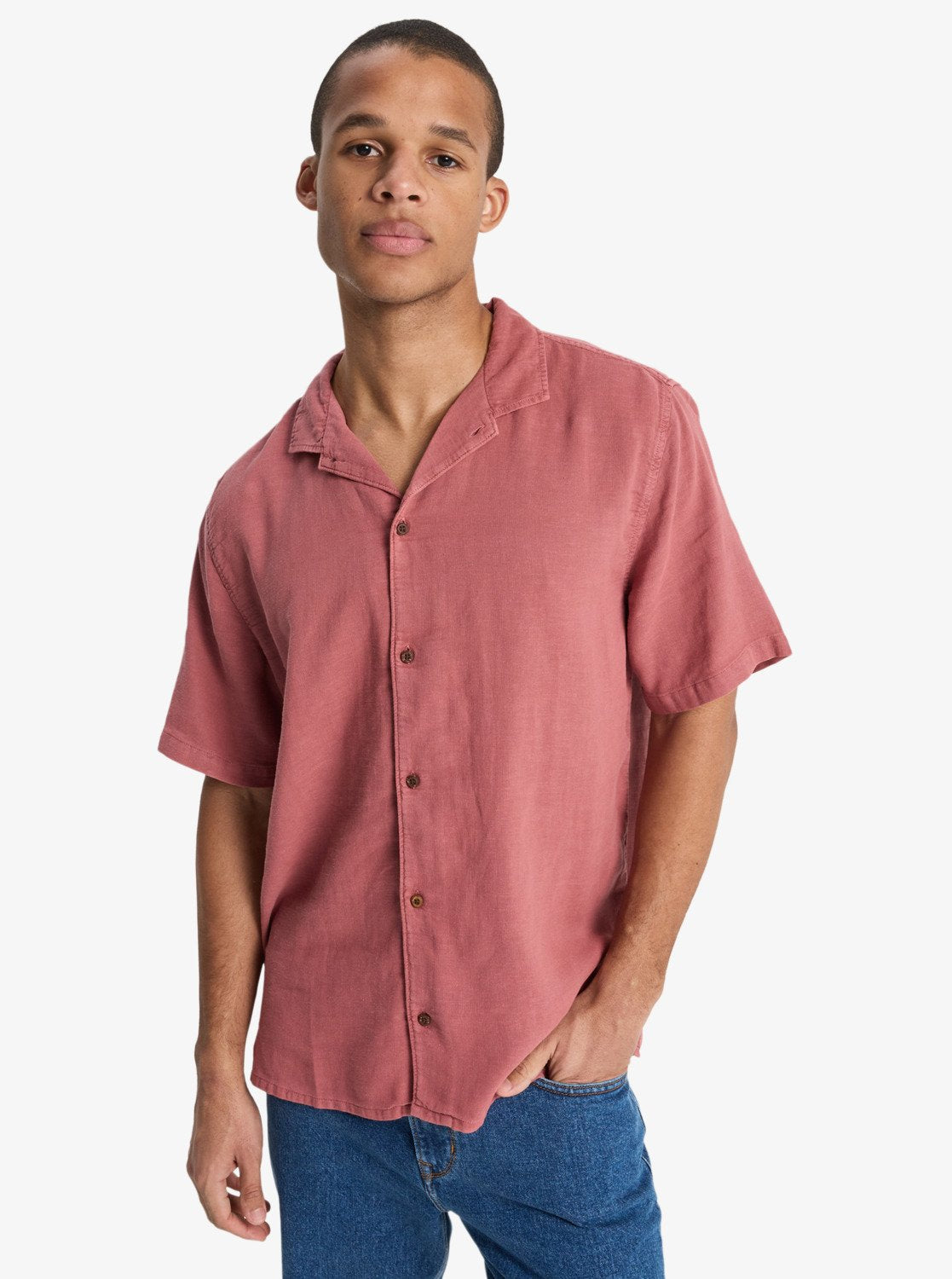 Sunrise - Heren Surf Lifestyle Korte Mouwen Shirt