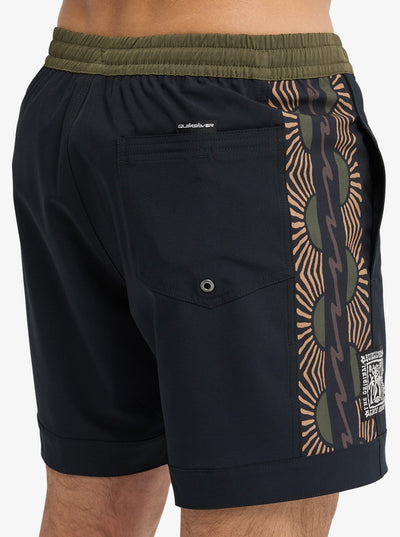 Quiksilver Surfsilk Nomad Volley Vl - Mens Surf Performance Boardshort