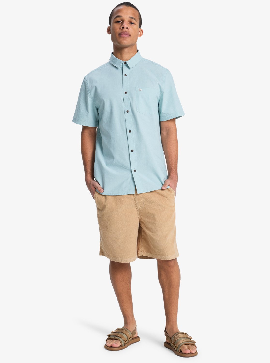 Quiksilver Taxer Corduroy - Mens Surf Lifestyle Walk Shorts