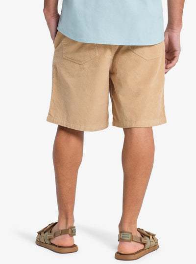 Quiksilver Taxer Corduroy - Mens Surf Lifestyle Walk Shorts