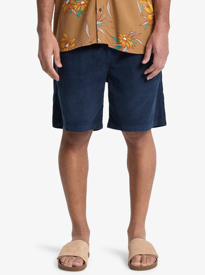 Quiksilver Taxer Corduroy - Mens Surf Lifestyle Walk Shorts
