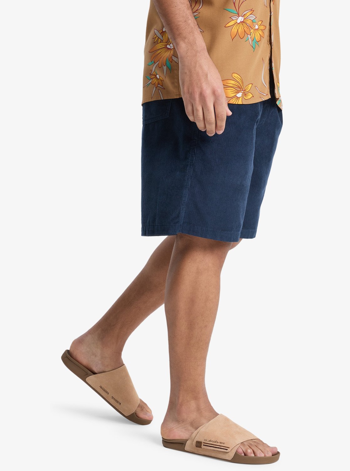 Quiksilver Taxer Corduroy - Mens Surf Lifestyle Walk Shorts