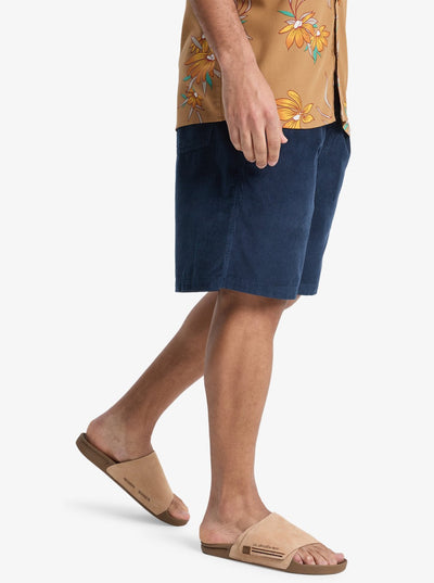 Quiksilver Taxer Corduroy - Mens Surf Lifestyle Walk Shorts
