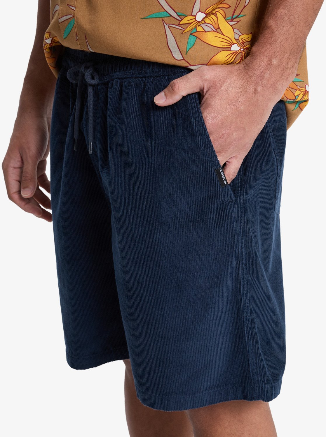 Quiksilver Taxer Corduroy - Mens Surf Lifestyle Walk Shorts