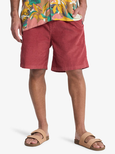 Quiksilver Taxer Corduroy - Herren Surf Lifestyle Walk Shorts