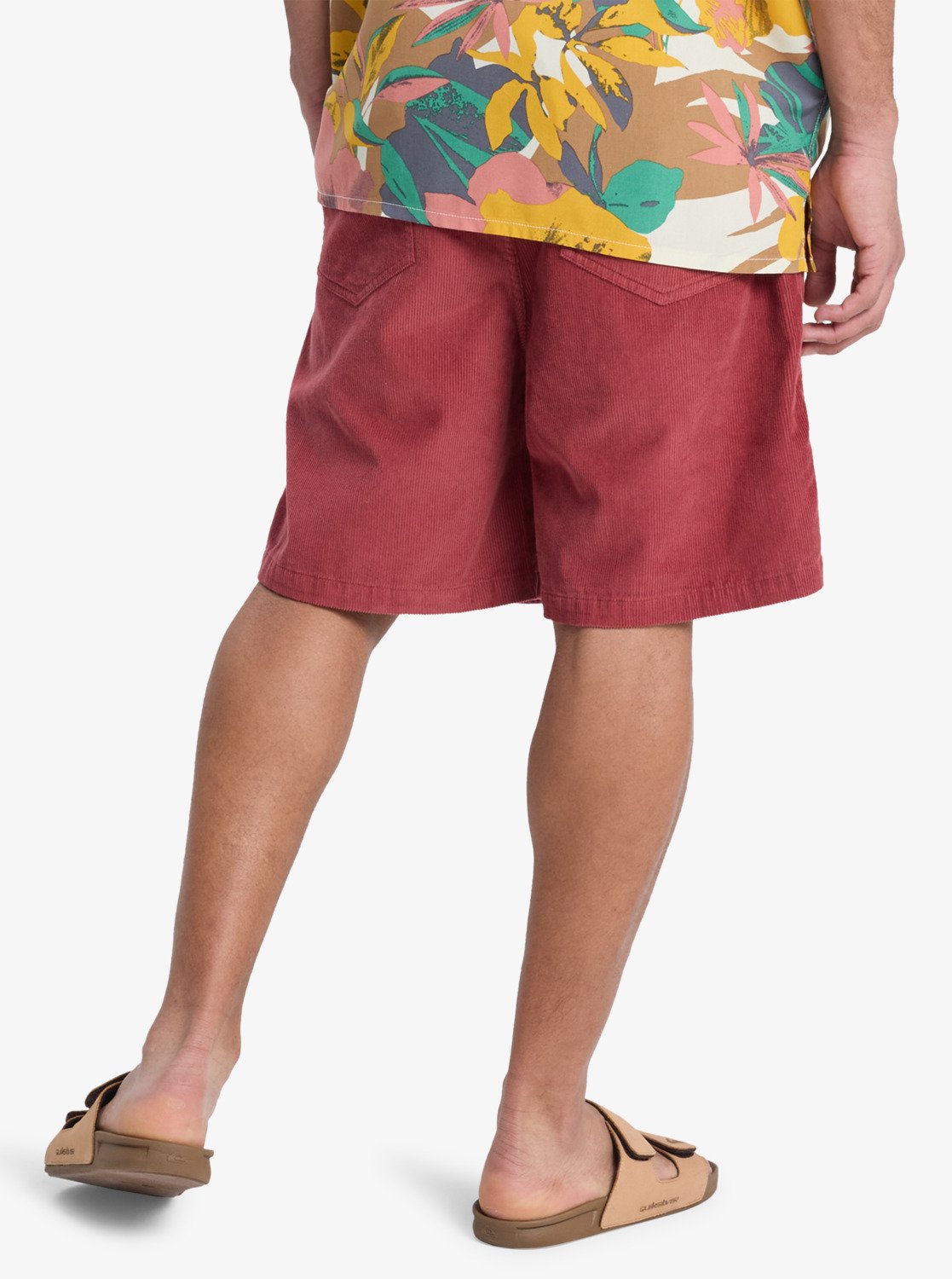 Quiksilver Taxer Corduroy - Herren Surf Lifestyle Walk Shorts