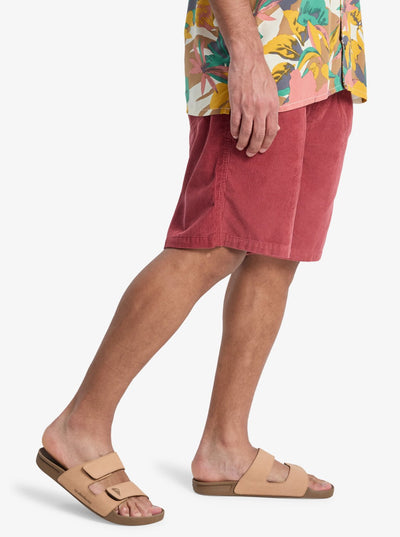 Quiksilver Taxer Corduroy - Herren Surf Lifestyle Walk Shorts