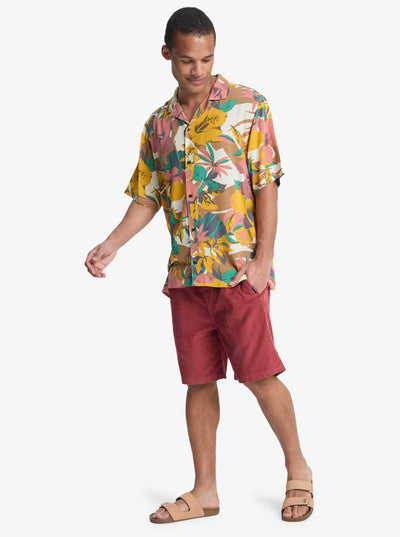 Quiksilver Taxer Corduroy - Herren Surf Lifestyle Walk Shorts