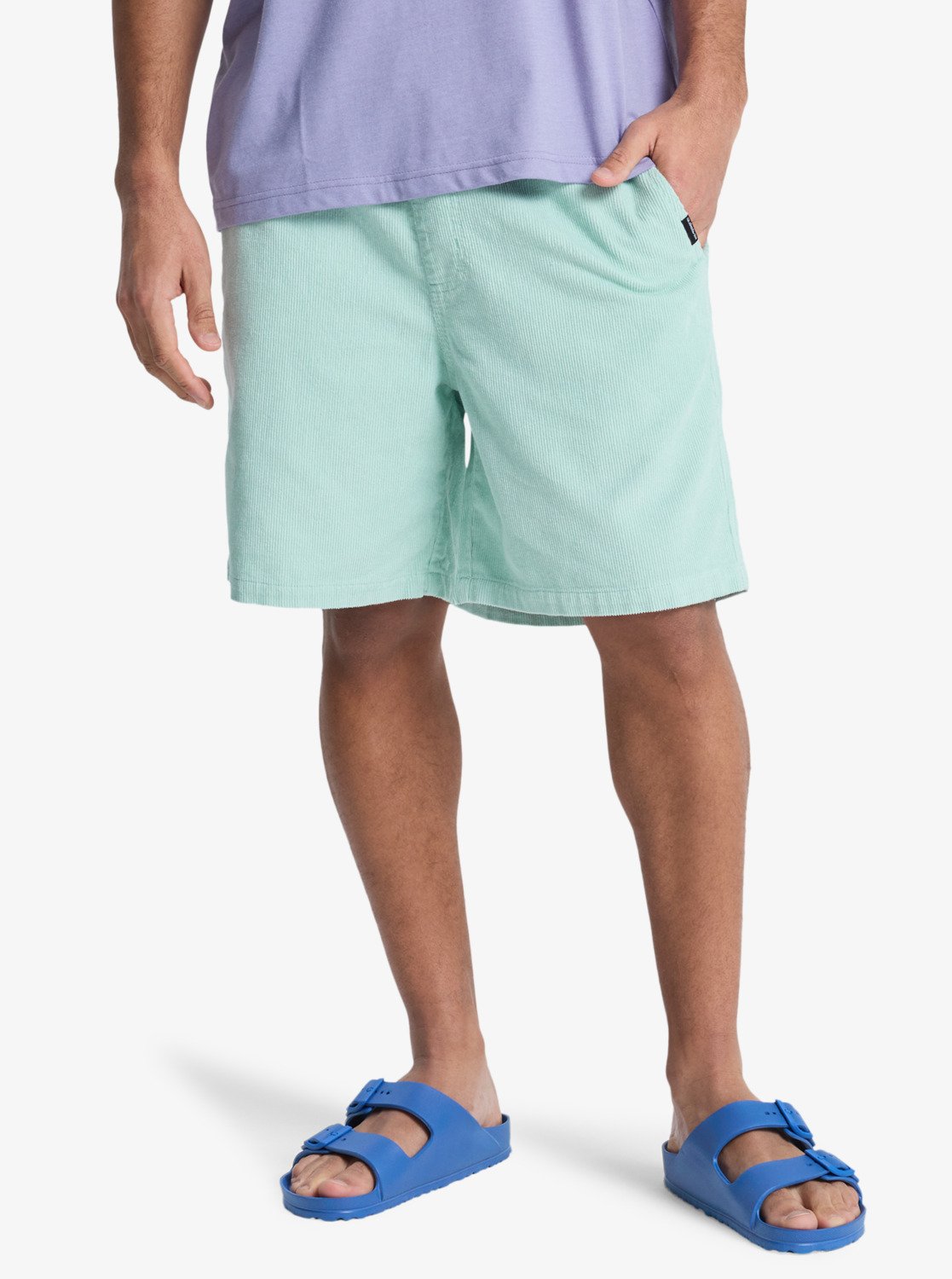 Quiksilver Taxer Corduroy - Mens Surf Lifestyle Walk Shorts