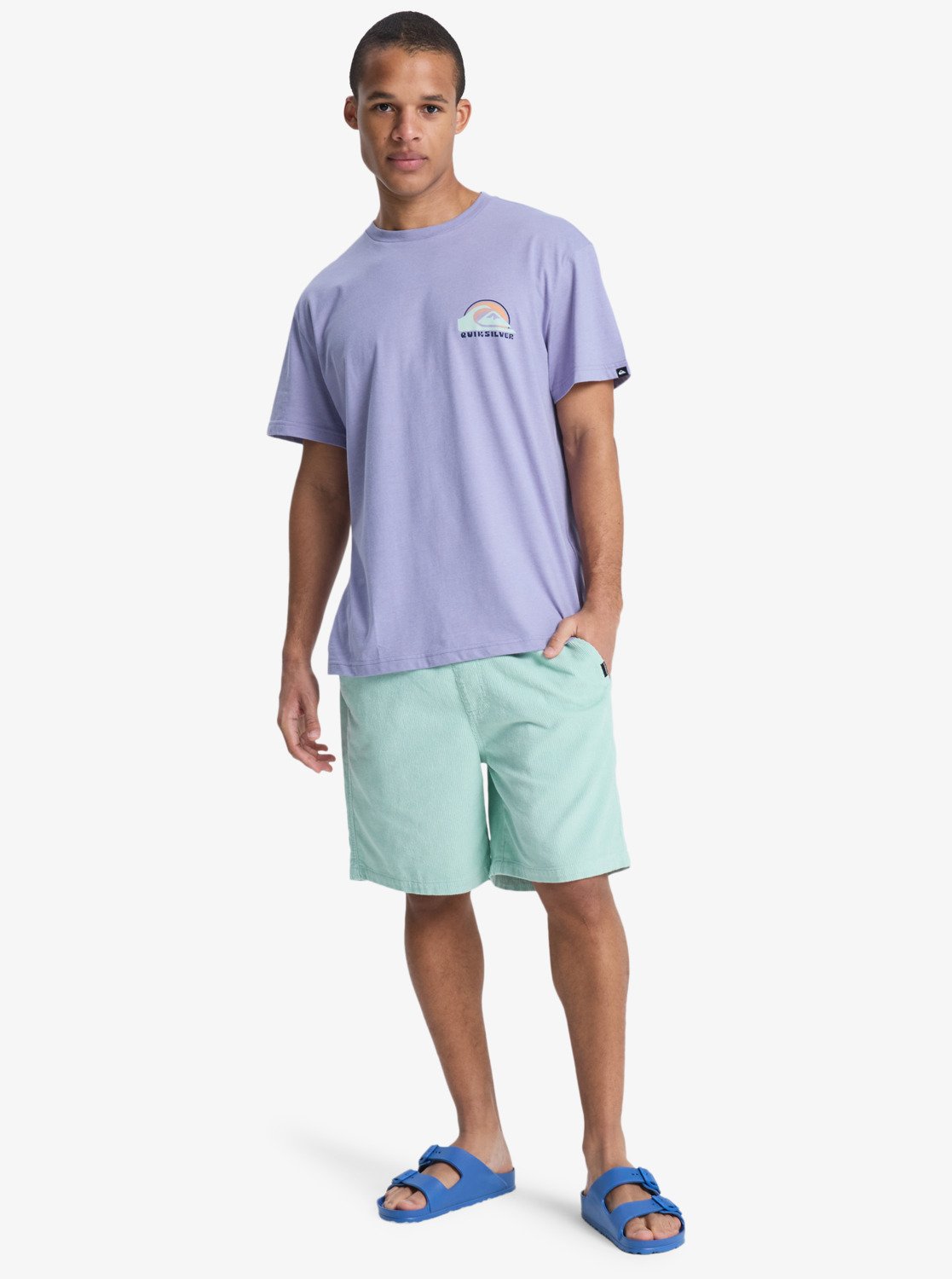 Quiksilver Taxer Corduroy - Mens Surf Lifestyle Walk Shorts