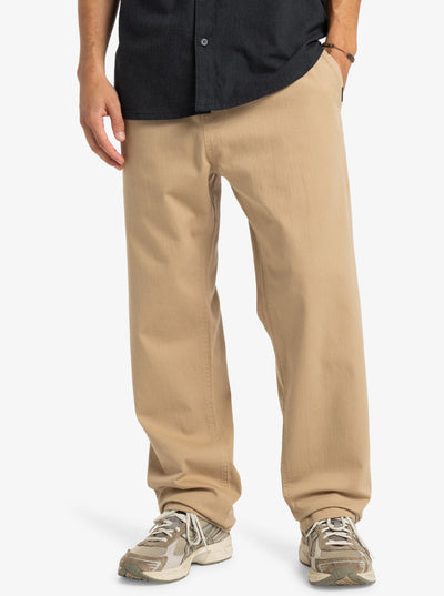 Quiksilver Taxer Regular Twill - Mens Surf Lifestyle Non-Denim Pants