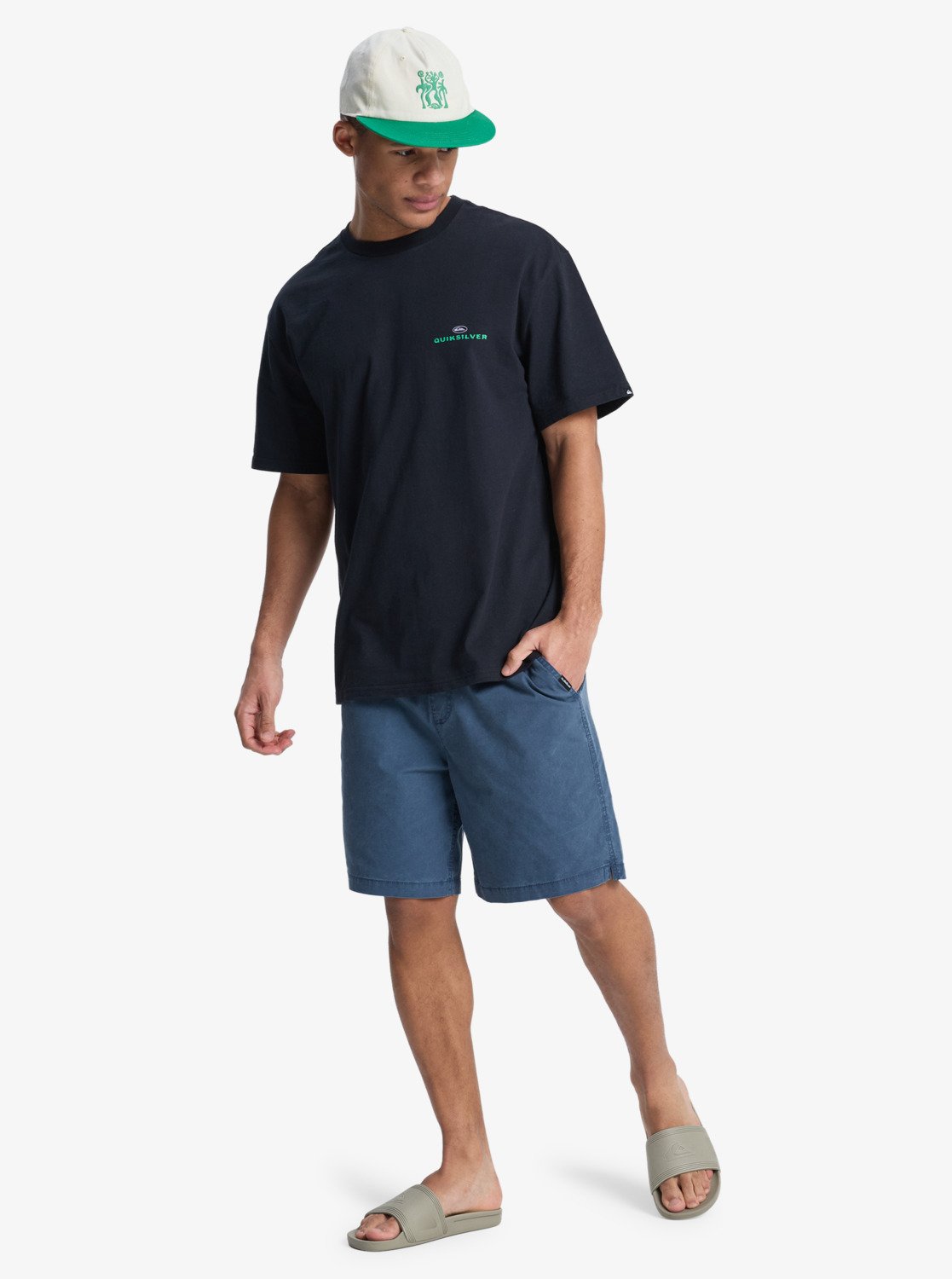 Quiksilver Taxer Ws 19 - Mens Surf Lifestyle Walk Shorts
