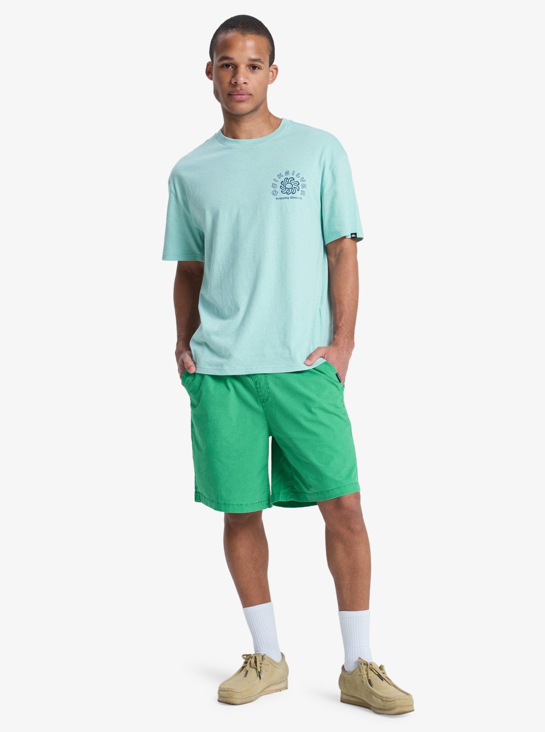 Quiksilver Taxer Ws 19 - Mens Surf Lifestyle Walk Shorts