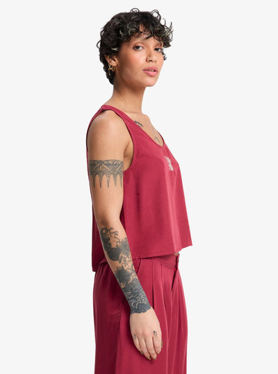 Vista Woven Tank - Dames Surf Lifestyle Tank Top
