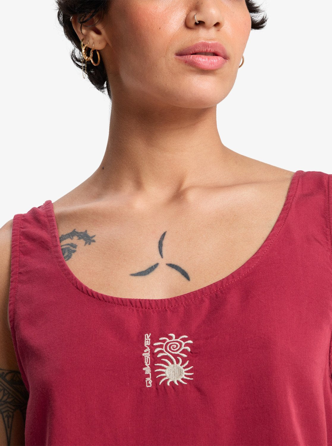 Vista Woven Tank - Dames Surf Lifestyle Tank Top
