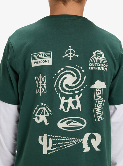 Welcome All - T-shirt met korte mouwen voor jongens 8-16