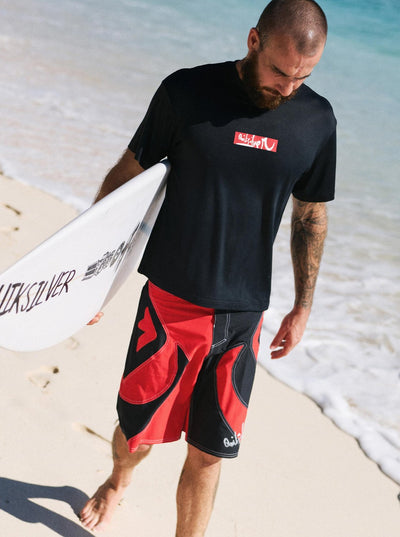YG Impaired Surf - Short Sleeve Surf T-Shirt voor Heren
