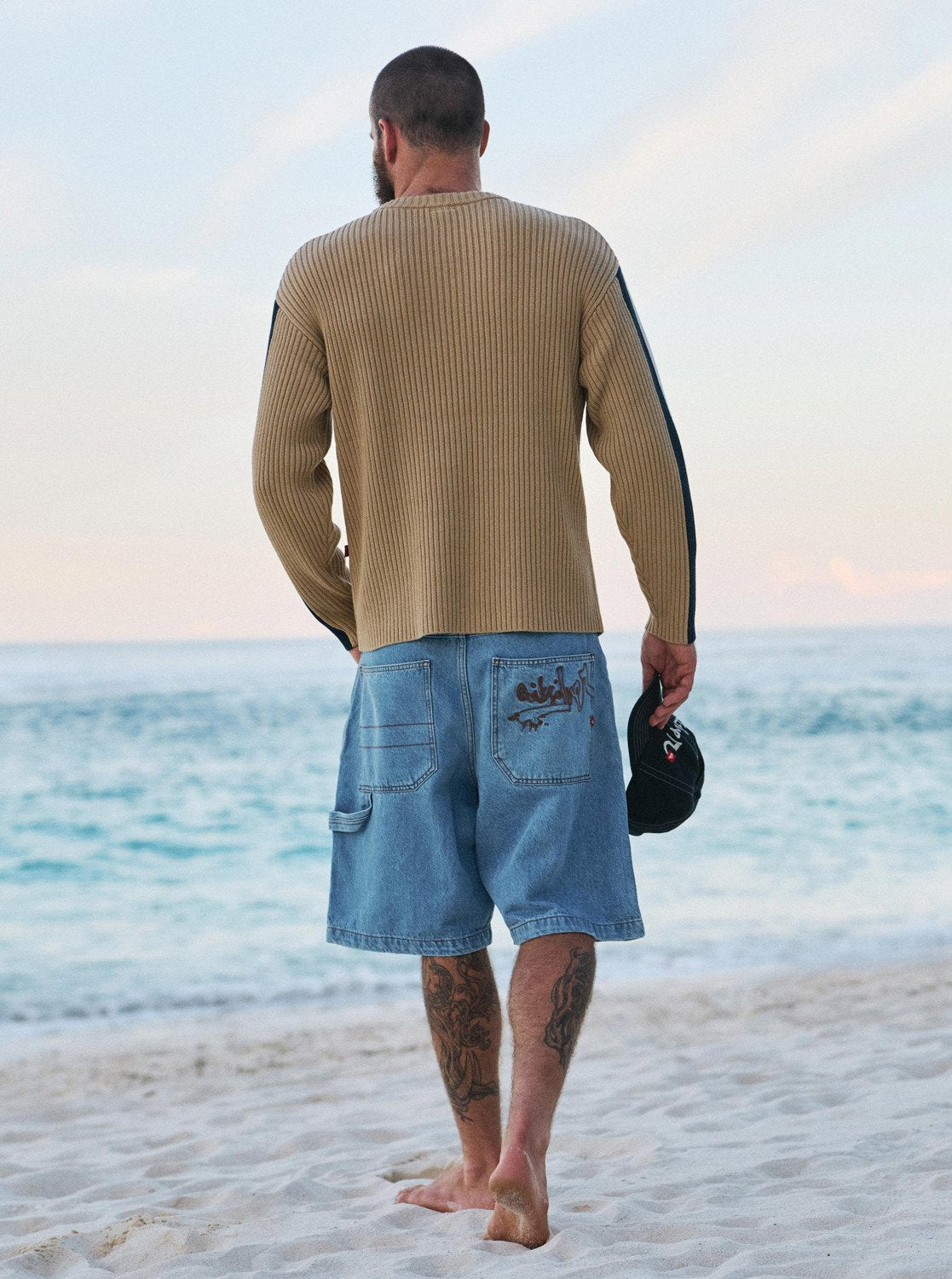 Quiksilver Young Guns Baggy - Mens Surf Lifestyle Denim Short