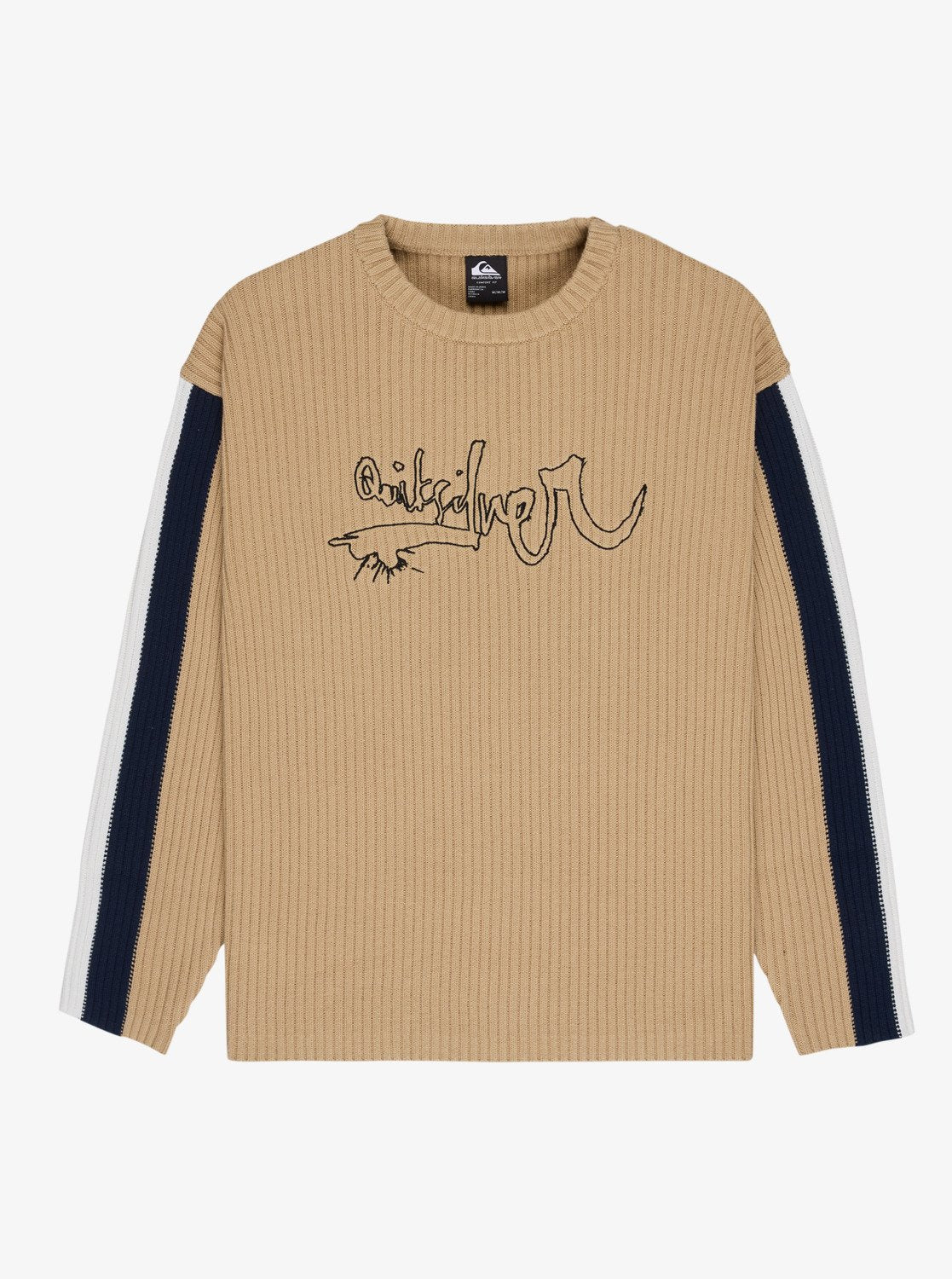 Quiksilver Young Guns Scrimbler - Mens Surf Lifestyle Crew Ne
