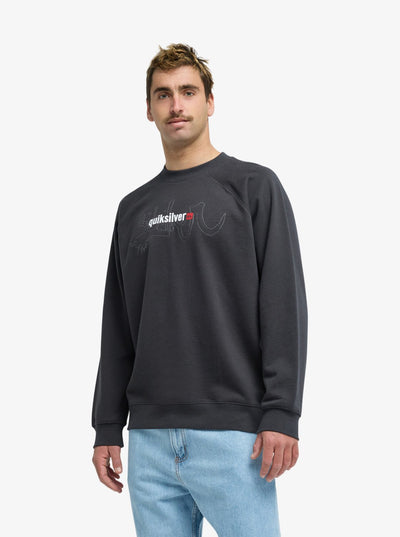 Quiksilver Young Guns Surge - Mens Surf Lifestyle Crew Neck S