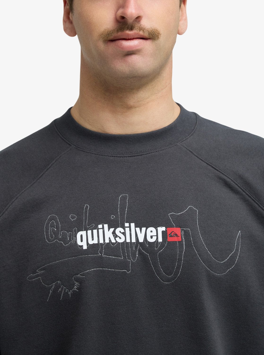 Quiksilver Young Guns Surge - Mens Surf Lifestyle Crew Neck S