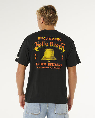 Rip Curl Bells Pro 26 Bell Logo Short Sleeve T-shirt For Me