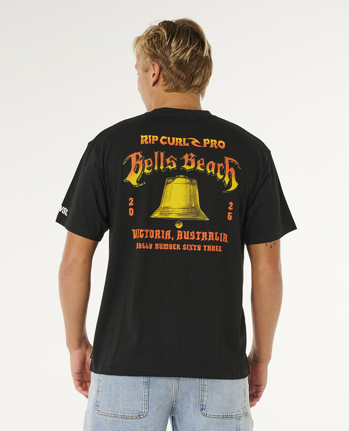 Rip Curl Bells Pro 26 Bell Logo Short Sleeve T-shirt For Me